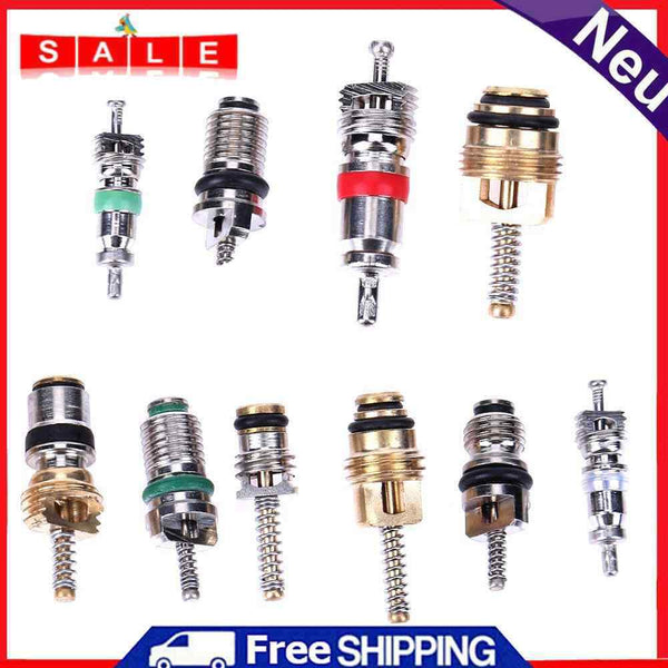 100pcs R134A Auto KFZ Klimaanlage a/c Core Ventile Sortiment Auto Auto Klimaanla