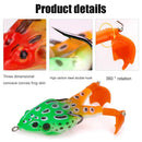 Frog Wobbler Soft Bait Jigging Fishing Lures 9cm 12g Artificial Fishing Tackle