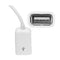 White Male To Female Cord for PC Laptop Notebook USB 2.0 Extension Cable