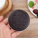 Office Use Makeup Tool Chocolate Pocket Mirror Mirror with Comb Cookie Shaped