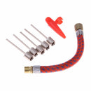 Pump Hose Adapter Bike Tire Tube Inflating Needle Kits Basketball  Football