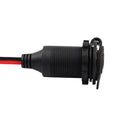 12/24V DC Female Car Cigar Cigarette Lighter Socket Plug Connector Adapter