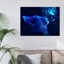 Butterfly Cat 5D DIY Full Round Drill Diamond Painting Hanging Decor Handwo
