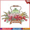 Partial Embroidery Teapot Stamped Canvas 14CT DIY Cross Stitch Kits (J534) #F