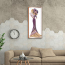 5D Special-shape Diamond Painting DIY Dress Lady Partial Drill Home Decorat