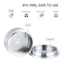 Reusable Coffee Capsule Stainless Filter Pod for DELTA Q Espresso Maker (A)