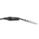 BNC Male Plug to Dual Alligator Clip Oscilloscope Test Probe Lead Cable 1m Newly
