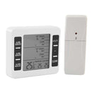 Wireless Digital Audible Alarm Refrigerator Thermometer with 2pcs Sensor