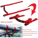 4pcs Automotive Grab Handles Non-slip Car Roll Bar Grab Interior Accessories