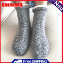 1 Pair Fluffy Slip On Socks for Men Women, Soft Warm Winter Fleece Floor Socks
