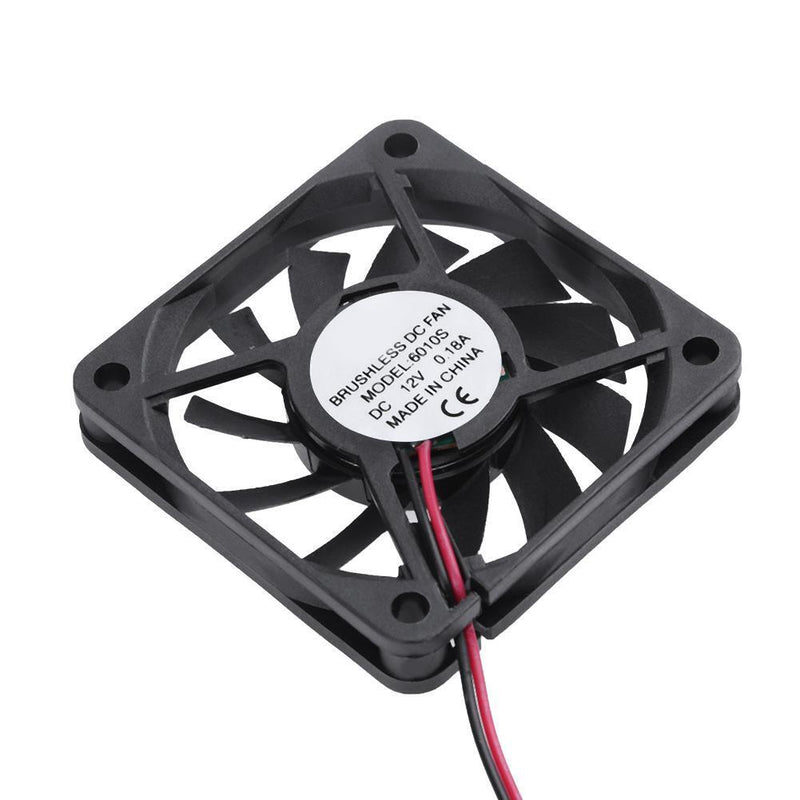 Waterproof 6010S 12V 58x58x10mm Low Noise Brushless DC Fan Cooler