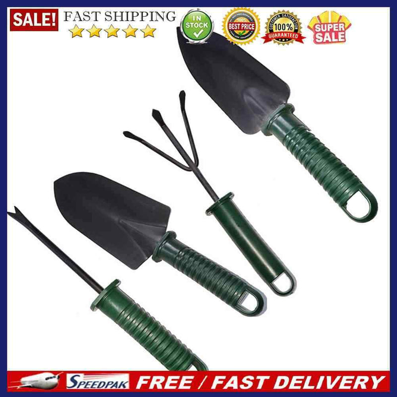 4pcs/set Mini Shovel Rake Spade Set Plants Bonsai Tools Garden DIY Hand Too