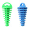 Motorcycle Exhaust Air-bleeder Plug Motocross Muffler Wash Plug (Blue)