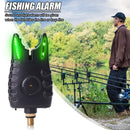LED Fishing Bite Alarm Adjustable Tone Volume Carp Fishing Tackle (Green) Newly