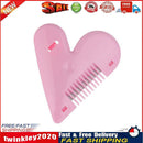 Heart Shape Thinning Hair Cutting Comb Pubic Hair Brushes Trimming Tools Newly
