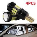7020 LED COB 12V T10 W5W Dome Map Car LED Reading Bulbs License Plate Light
