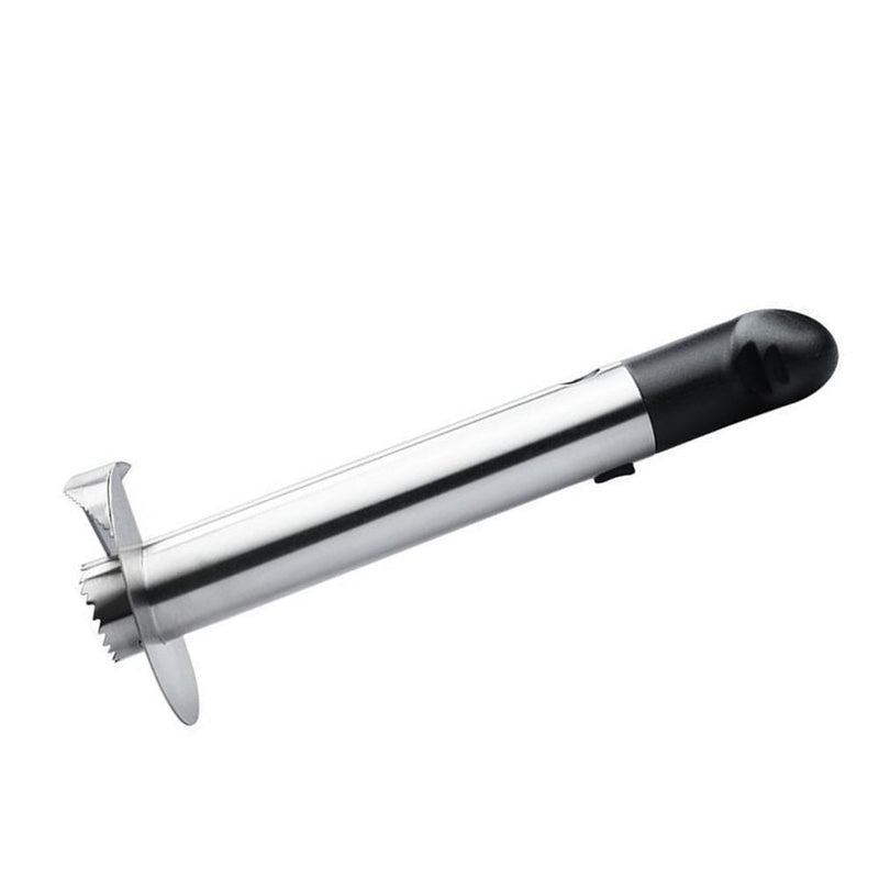 Stainless Steel Pineapple Peeler Slicer Fruit Corer Kitchen Tools (Black)