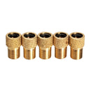 5x Converter Presta to Schrader Bicycle Bike Valve Adaptor Tube Pump Tools Newly