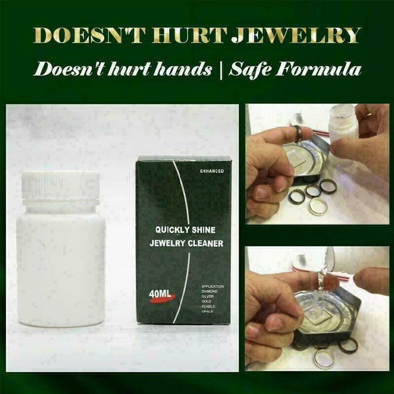 40ml Shine Jewelry Cleaner Anti-Rust Derusting Brightening C3X9 Cleaner X9O4