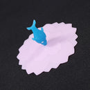 Silicone Heat-resistant Dust-proof Sealed Cup Lid Food Wrap Cover (Dolphin)