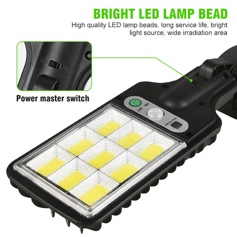 LED Solar Outdoor Waterproof Wall Light Human Body Induction Lamp (616-4)