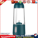 Portable Blender 10Oz Rechargeable Juicer Cup for Smoothies Shakes (Green) Newly