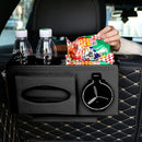 Universal Tissue Box Car Seat Storage Bag Auto Cup Rack Seat Back Pocket