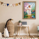 Diamond Painting 5D Full Round Drill Mosaic DIY Garden Angel Kit Wall Decor