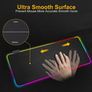 Keyboard Mice Mat USB Extended LED Desk Blanket Mouse Pad Gaming Luminous RGB