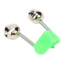 5pcs Fishing Bells Sea Carp Pike Night Fishing Rod Bite Alarm Tip Twin Bell