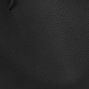 4pcs Set Women Bag Fashion Solid PU Single Shoulder Messenger Bags(Black)