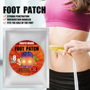 Anti-Cellulite Heating Ginger Foot Patch Herbal Adhesive Pads Health Care Newly