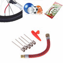 Bike Tire Tube Inflating Needle Kits  Basketball  Football  Pump Hose Adapter