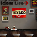 TEXACO Metal Plate Tin Sign Plate for Bar Pub Club Cafe Garage Poster Retro Art