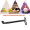 Wick Trimmer Steel Candle Snuffer Cutter Oil Lamp Trim Scissors (Black) Newly