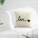 Romantic Love Pillowcase Home Sofa Throw Pillow Cover Car Cushion Case(4)