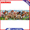 DIY Full Round Drill Rhinestone Diamond Painting Animal Family Handwork Home Art