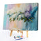 Frameless Oil Paint By Numbers DIY Vase Lavender Picture Craft Home Decorat