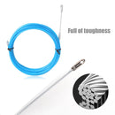 Electrician Conduit Ducting Cable Puller Wheel Pushing Rope Line Clip (10m)