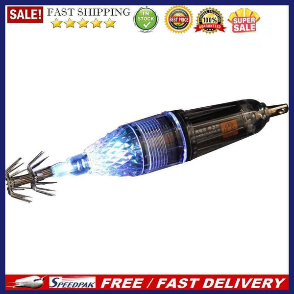 LED Squid Fishing Light Waterproof Sea Cuttlefish Attracting Night Fishing