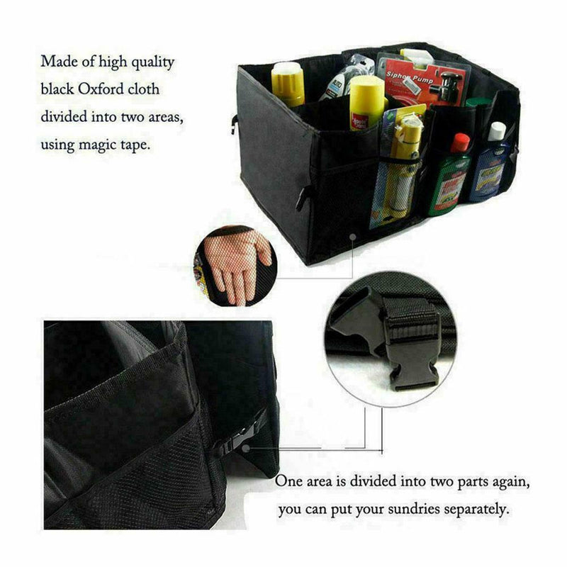 Car Trunk Storage Cargo Luggage Organizer Bag Holder Foldable L6C0 P S0B5