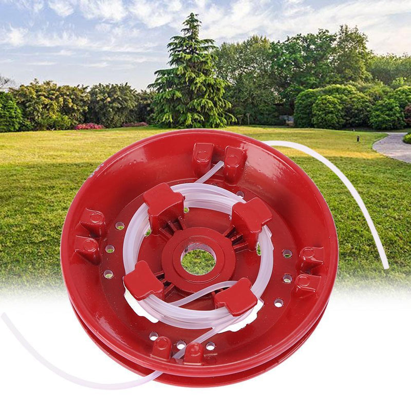 Fixed Line Aluminum Rustproof ?Grass Trimmer Head String Saw Grass Brush
