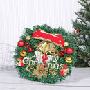 Festival Christmas Decorations Garland Ornament Christmas Wreath Wall Hanging