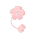 Proof Drinking Dust Cap Cup Accessories Silicone Straw Plug Cartoon Plugs Cover