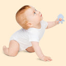 Cute Baby Teether Kids Silicone Teething Chewable Pacifier (Blue Octopus) Newly