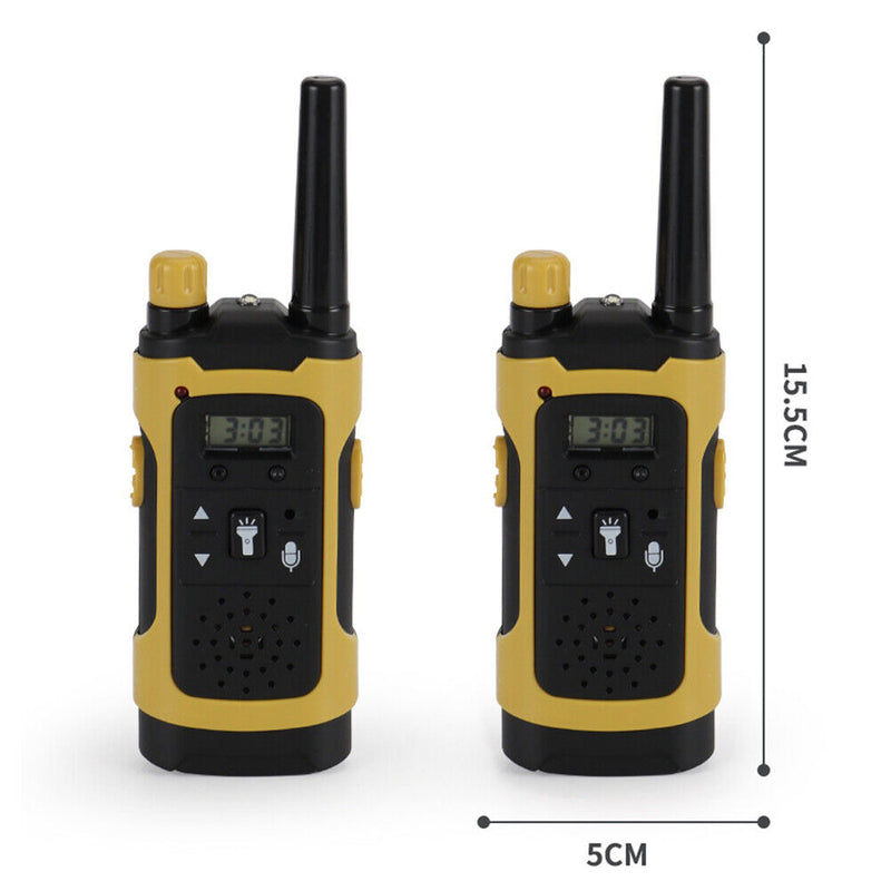 Kid Handheld Walkie Talkie Outdoor Radio Transceiver Interphone (Red) Newly