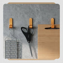 Coat Holder Bathroom Wall Hook Towel Hanger Punch-free Metal Hooks For 5 PCS
