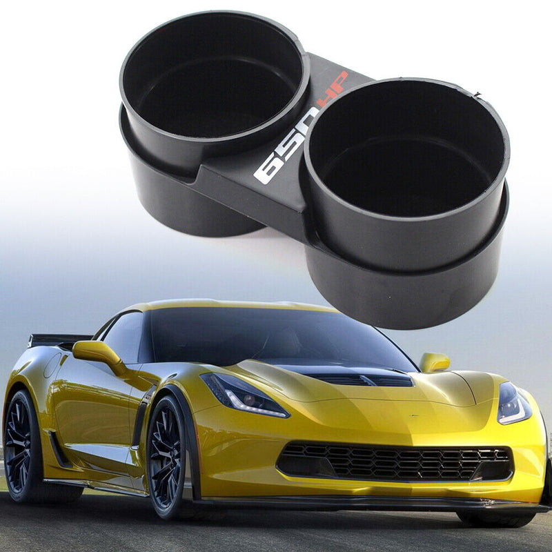 Dual Cup Holder Extendable Retractable for Chevy Corvette C7 2014-2020 Newly