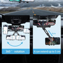 360° Rotatable And Retractable Car Phone Holder Multifunctional Rearview Mirror`