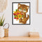 14CT Counted Cross Stitch Kits DIY Sunflower Cat Embroidery Home Needlework